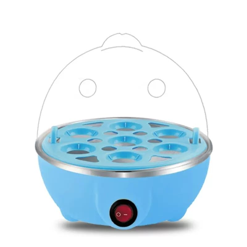 Electric Hard Boiled Egg Cooker with Anti-Dry Burning, Egg Steaming Breakfast Machine, Household Rapid Egg Cooker with Automatic Power-Off for 6 Eggs Bule
Electric Hard Boiled Egg Cooker with Anti-Dry Burning, Egg Steaming Breakfast Machine, Household Rapid Egg Cooker with Automatic Power-Off for 6 Eggs Bule