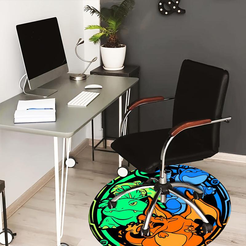 1pc Stained Glass Pokémon Round carpet, Made of Polyester,Perfect for Decorating Office Chairs, Living Rooms,fplt186 80cm by 80cm
1pc Stained Glass Pokémon Round carpet, Made of Polyester,Perfect for Decorating Office Chairs, Living Rooms,fplt186 80cm by 80cm