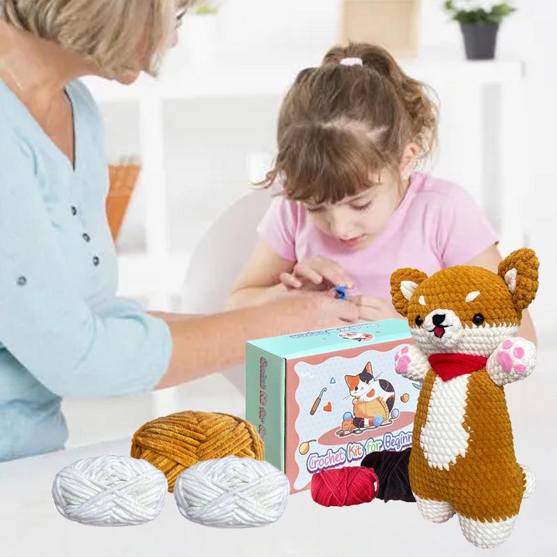 Beginner Crochet Kit Dog Animal Knitting Kit Crochet Kit For Beginners Cute Animal Crochet Kit Beginners Crocheting Kitting Set spain
Beginner Crochet Kit Dog Animal Knitting Kit Crochet Kit For Beginners Cute Animal Crochet Kit Beginners Crocheting Kitting Set spain