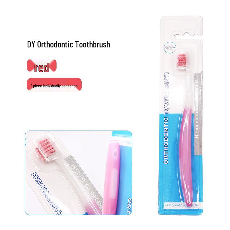 Orthodontic Soft Bristle Small Head Toothbrush for Braces Cleaning and Teeth Straightening рожевий
Orthodontic Soft Bristle Small Head Toothbrush for Braces Cleaning and Teeth Straightening рожевий