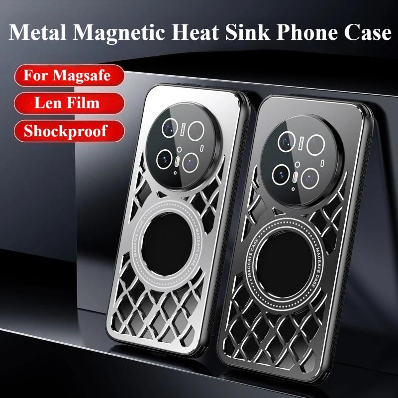 Metal Magnetic Heat Sink Lens Protection Case For Huawei Mate 70 60 50 40 Pro Magsafe Wireless Charging Heatsink Shockproof Cove Huawei Mate 70 Pro чорний
Metal Magnetic Heat Sink Lens Protection Case For Huawei Mate 70 60 50 40 Pro Magsafe Wireless Charging Heatsink Shockproof Cove Huawei Mate 70 Pro чорний