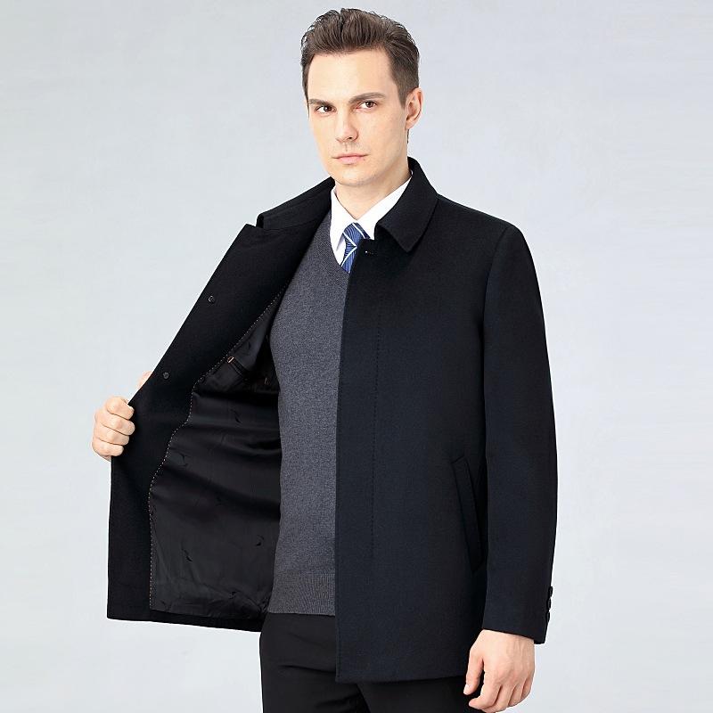 Кашемировое пальто мужское зимнее теплое с лацканами для пап среднего и пожилого возраста короткое пальто повседневное мужское шерстяное пальто 200
Кашемировое пальто мужское зимнее теплое с лацканами для пап среднего и пожилого возраста короткое пальто повседневное мужское шерстяное пальто 200