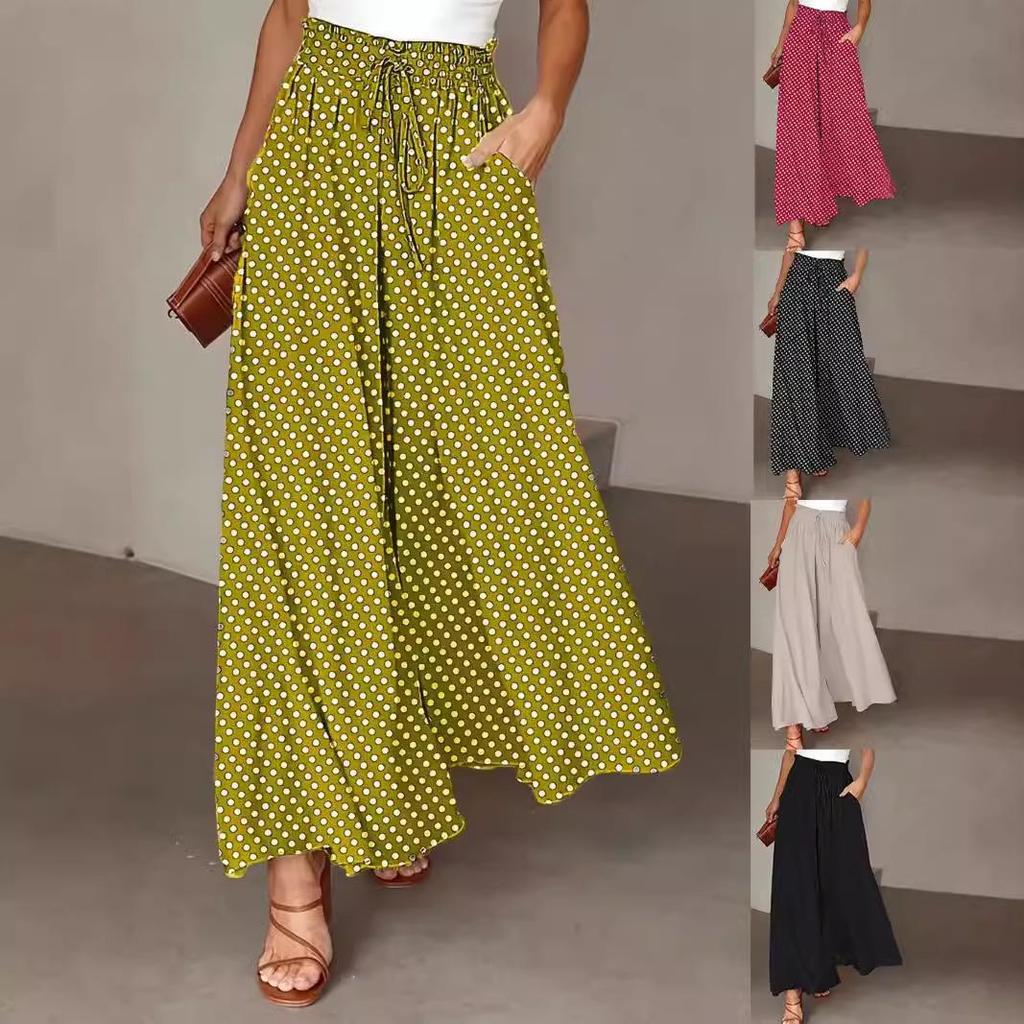 Spring Summer Women Polka Dot Print Streetwear Y2K Wide Leg Pants High Waist Loose Straight Trousers Pant XXXL чёрный
Spring Summer Women Polka Dot Print Streetwear Y2K Wide Leg Pants High Waist Loose Straight Trousers Pant XXXL чёрный