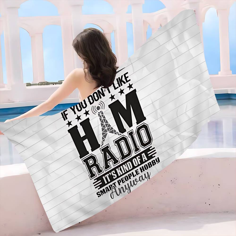 Licensed H-Ham Retro Radios Microfiber Blanket Quick Drying Beach Towels Oversized Printing Super Absorbent Pool Towel Blanket W30*H60(CM)
Licensed H-Ham Retro Radios Microfiber Blanket Quick Drying Beach Towels Oversized Printing Super Absorbent Pool Towel Blanket W30*H60(CM)