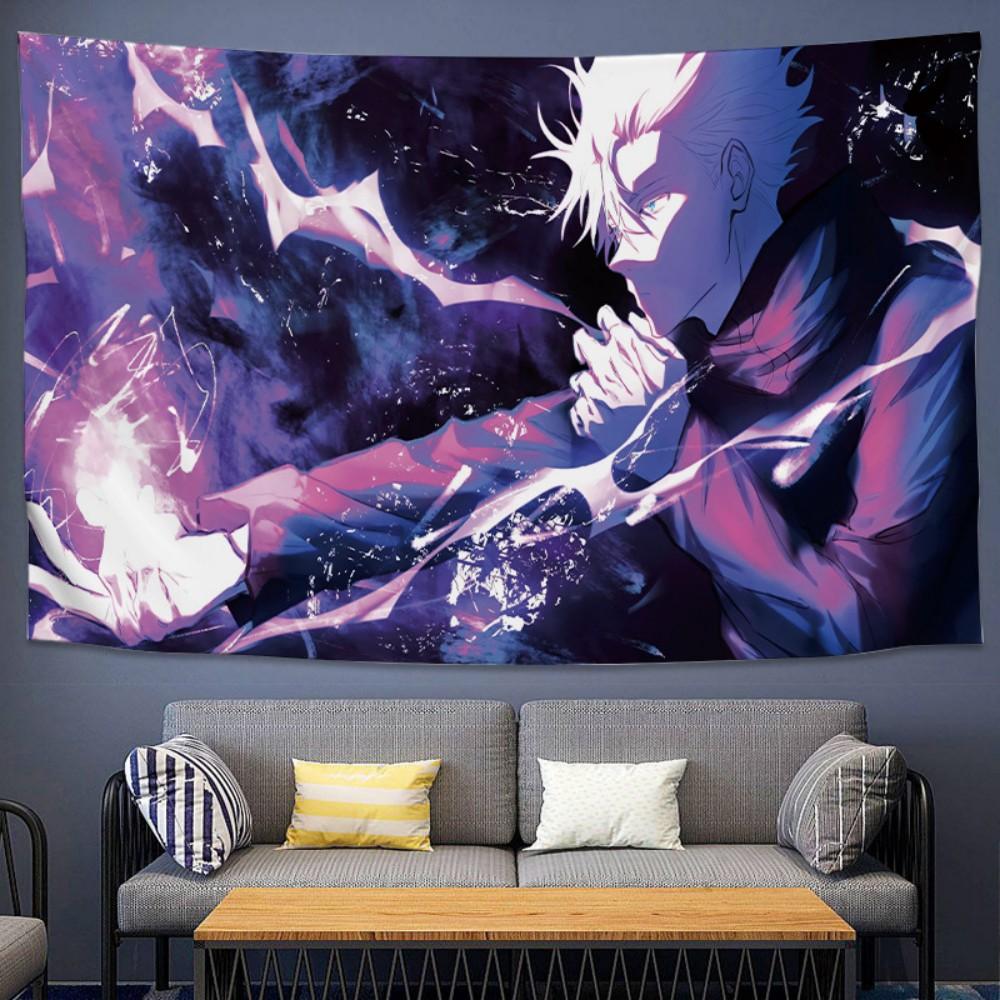 VIKAMA 2D Anime Background Tapestry For Student Dormitory Bedside Wall Hanging Room Decoration Fabric Hanging Cloth 74x94cm(29x37in)
VIKAMA 2D Anime Background Tapestry For Student Dormitory Bedside Wall Hanging Room Decoration Fabric Hanging Cloth 74x94cm(29x37in)