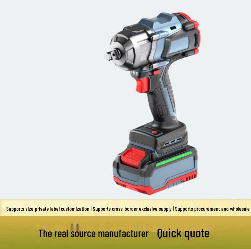 High Torque 320N Brushless Electric Impact Wrench with Rechargeable Lithium Battery for Woodworking and Auto Repair. Bare Machine
High Torque 320N Brushless Electric Impact Wrench with Rechargeable Lithium Battery for Woodworking and Auto Repair. Bare Machine