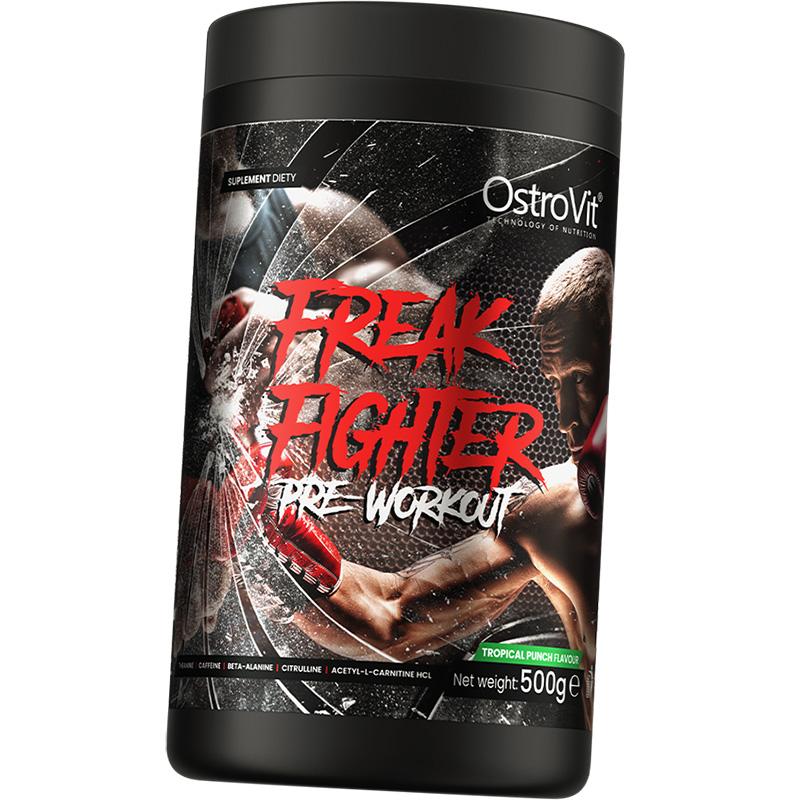 Pre-workout complex, Freak Fighter Pre Workout, Ostrovit 500g Tropical fruits (11250011) 500g Tropical
Pre-workout complex, Freak Fighter Pre Workout, Ostrovit 500g Tropical fruits (11250011) 500g Tropical