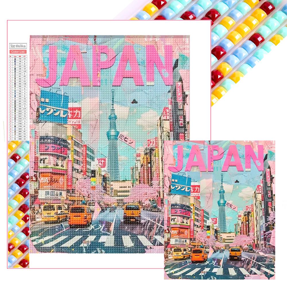 5D DIY Full Square Drill Diamond Painting Japan City Kit Home Decor 45x55cm China Mainland
5D DIY Full Square Drill Diamond Painting Japan City Kit Home Decor 45x55cm China Mainland