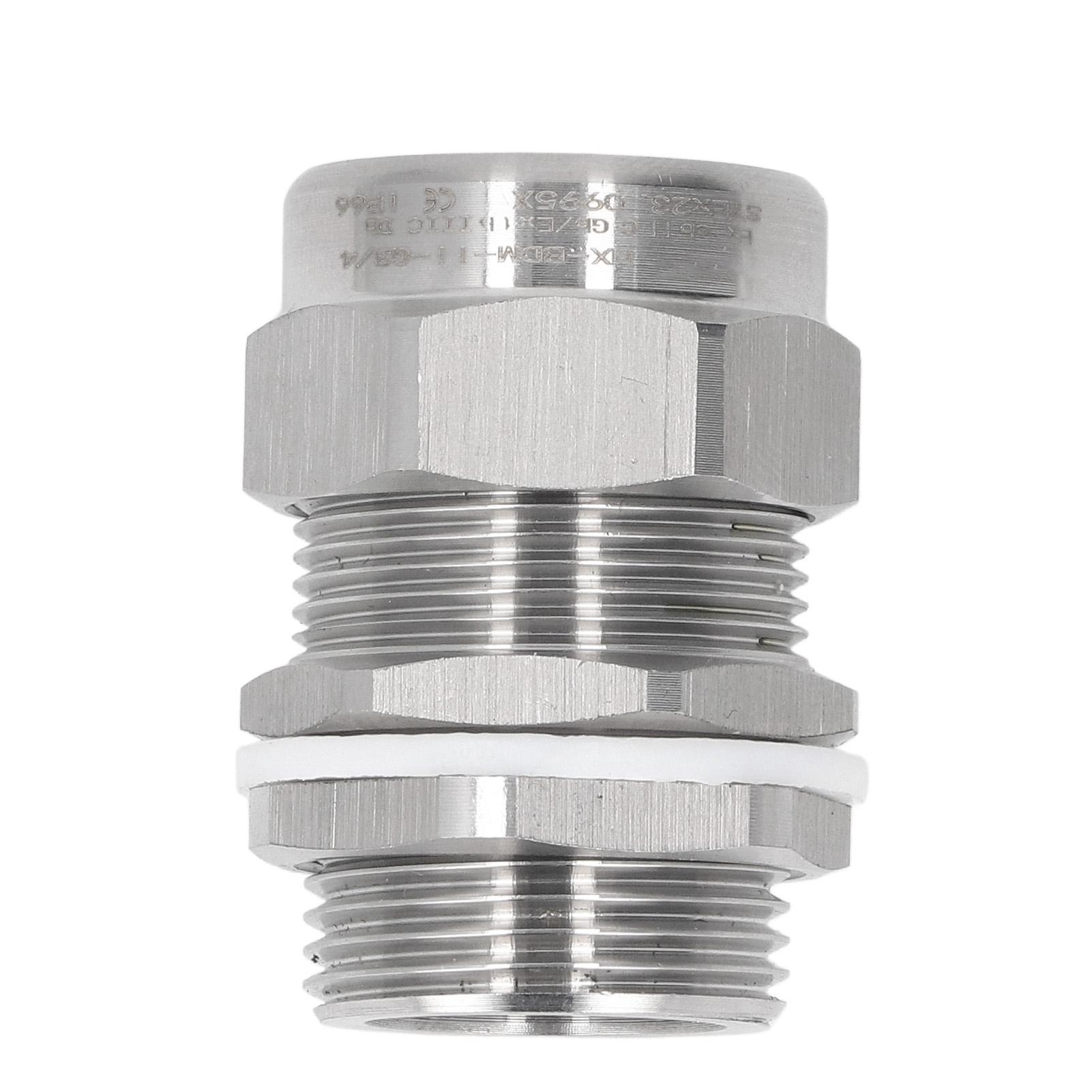 Cable Gland 304 Stainless Steel Explosion Proof G34 Water Proof Dual Sealing Cable Connector for
Cable Gland 304 Stainless Steel Explosion Proof G34 Water Proof Dual Sealing Cable Connector for