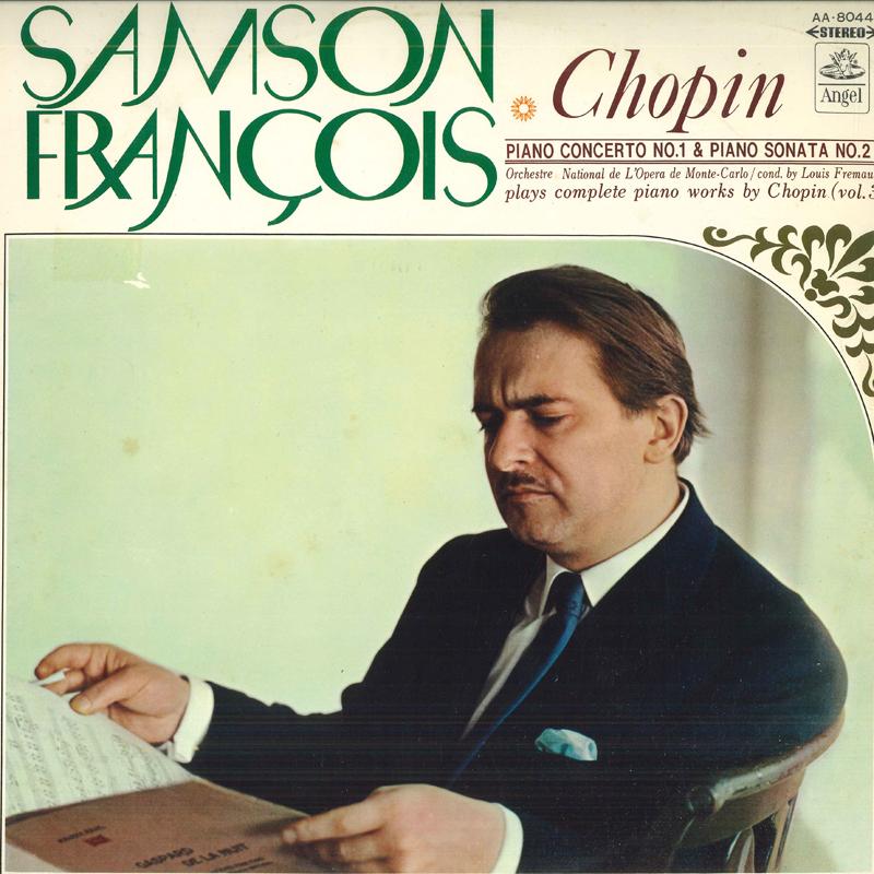 LP Record SAMSON FRANCOIS LOUIS FREMAUX ORC Chopin Piano Concerto No.1 Piano AA8044 ANGEL Japan Classical Used
LP Record SAMSON FRANCOIS LOUIS FREMAUX ORC Chopin Piano Concerto No.1 Piano AA8044 ANGEL Japan Classical Used