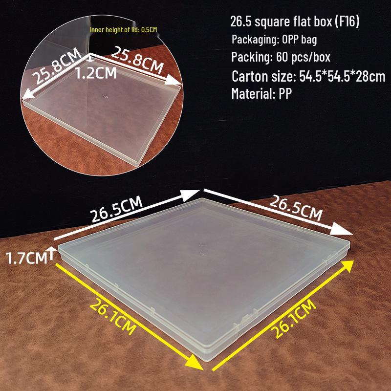 26.5 Square Transparent PP Storage Box for Screws, Nails, and Jewelry
26.5 Square Transparent PP Storage Box for Screws, Nails, and Jewelry