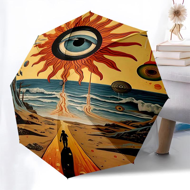 1pc Eye of the Sun: Automatic Opening/Closing Umbrella with Tri-Fold Design, 8-Bone Iron Frame, Perfect for Outdoor Adventures & Festive Gifts!V060
1pc Eye of the Sun: Automatic Opening/Closing Umbrella with Tri-Fold Design, 8-Bone Iron Frame, Perfect for Outdoor Adventures & Festive Gifts!V060