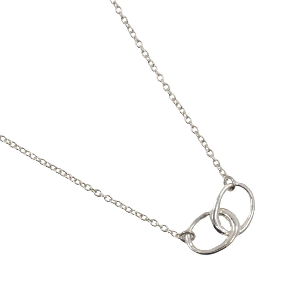 TIFFANY&Co. Double loop Necklace Silver925 1.69g Women Used
TIFFANY&Co. Double loop Necklace Silver925 1.69g Women Used