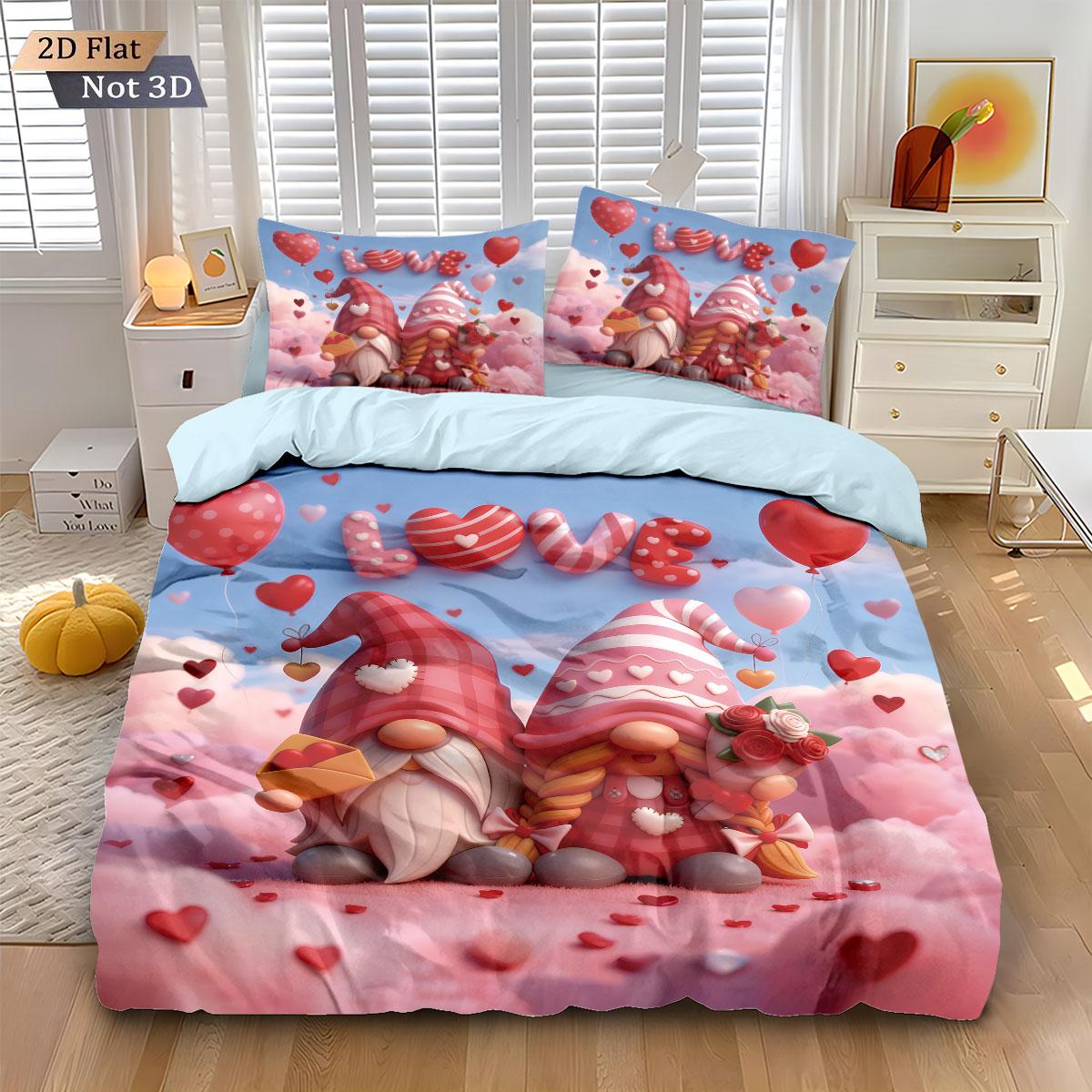 Comforter 3Pcs Valentine S Day Romantic Pink Love Goblin Dwarf Print Coreless Down Multi Size Bedroom Bedding Decoration Comforter (quilt)-EU Single(135*200cm)3pcs
Comforter 3Pcs Valentine S Day Romantic Pink Love Goblin Dwarf Print Coreless Down Multi Size Bedroom Bedding Decoration Comforter (quilt)-EU Single(135*200cm)3pcs