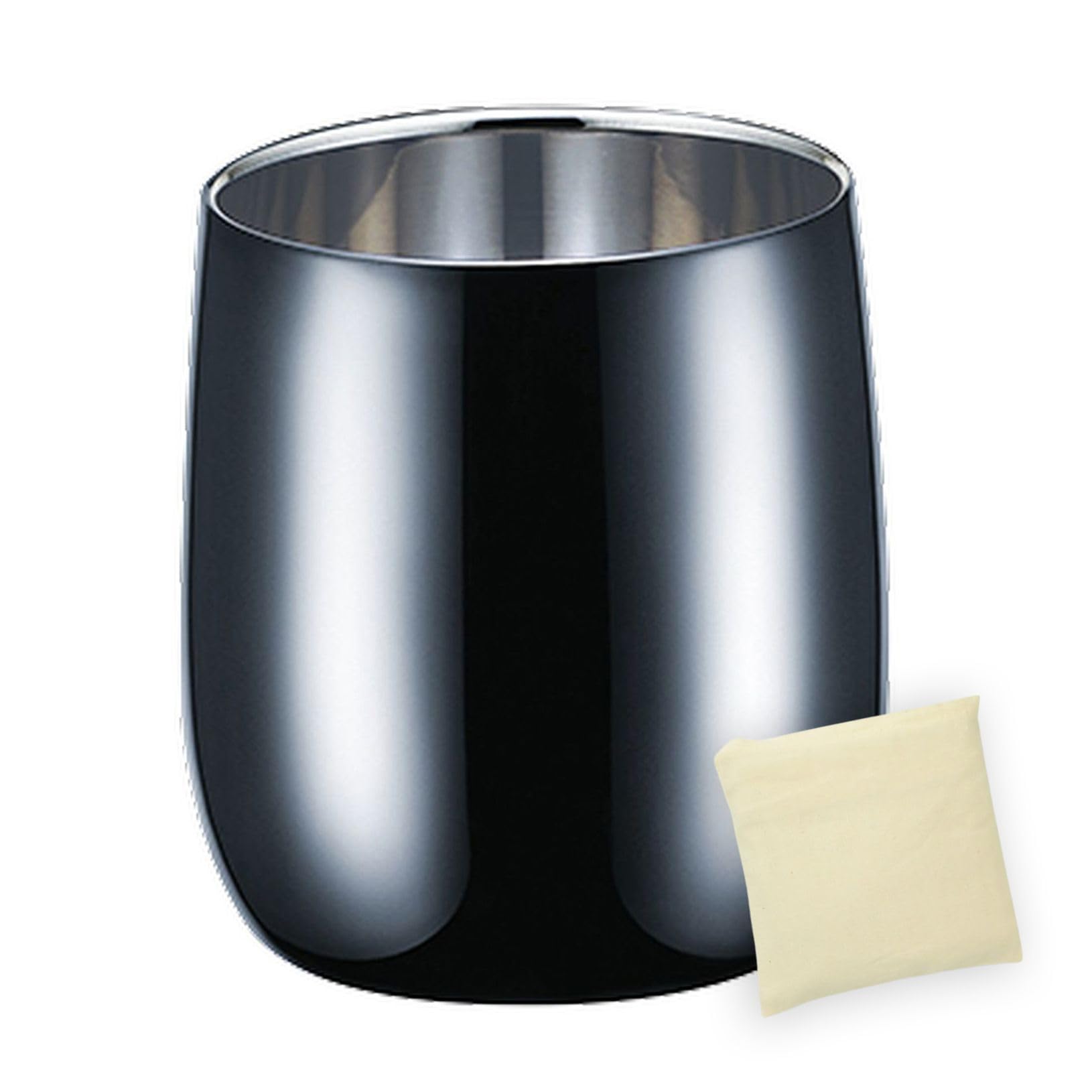 Whiskey Glass Black Double Walled Rock Cup 250ml Made in Japan with SimpleBag Made in J-kitchens (Set Vietnam)
Whiskey Glass Black Double Walled Rock Cup 250ml Made in Japan with SimpleBag Made in J-kitchens (Set Vietnam)