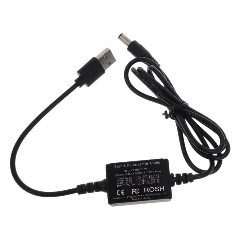 USB Boost Line DC5V to 12V Step UP Converter Adapter Cable DC5.5x2.1mm Port for 12V Loudspeaker USB Fan Desk Lamp
USB Boost Line DC5V to 12V Step UP Converter Adapter Cable DC5.5x2.1mm Port for 12V Loudspeaker USB Fan Desk Lamp