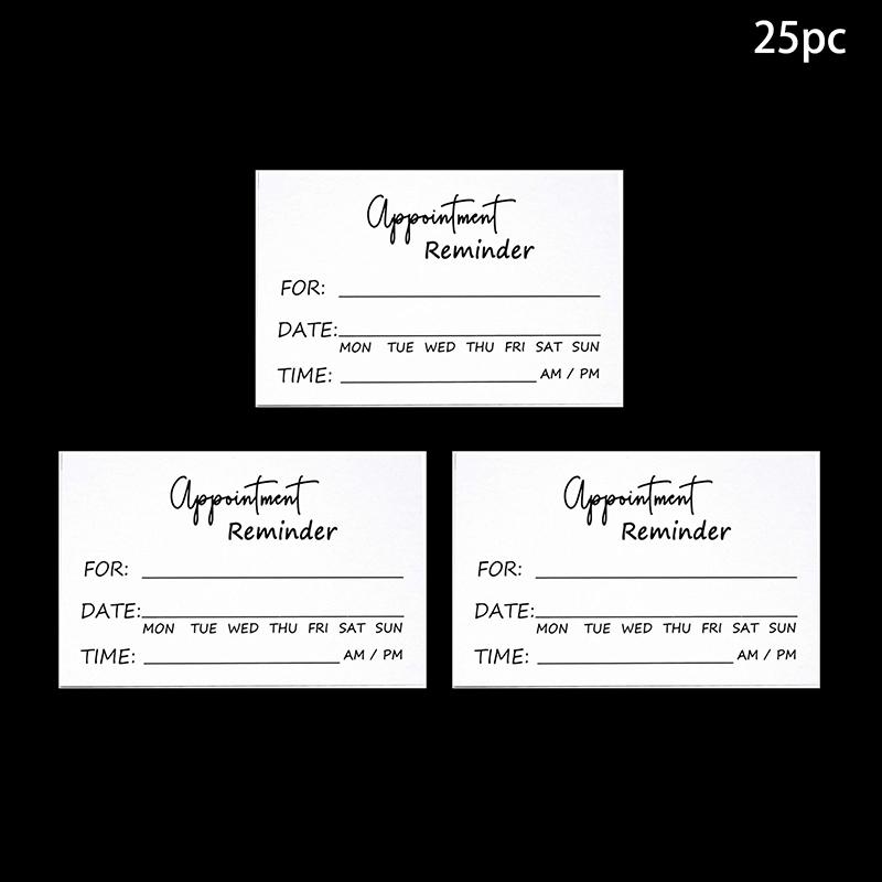 25/50 pcs Creative Appointment Reminder Card Client Profile Page Cards Nail Art And Hair Salon Reminder Card
25/50 pcs Creative Appointment Reminder Card Client Profile Page Cards Nail Art And Hair Salon Reminder Card