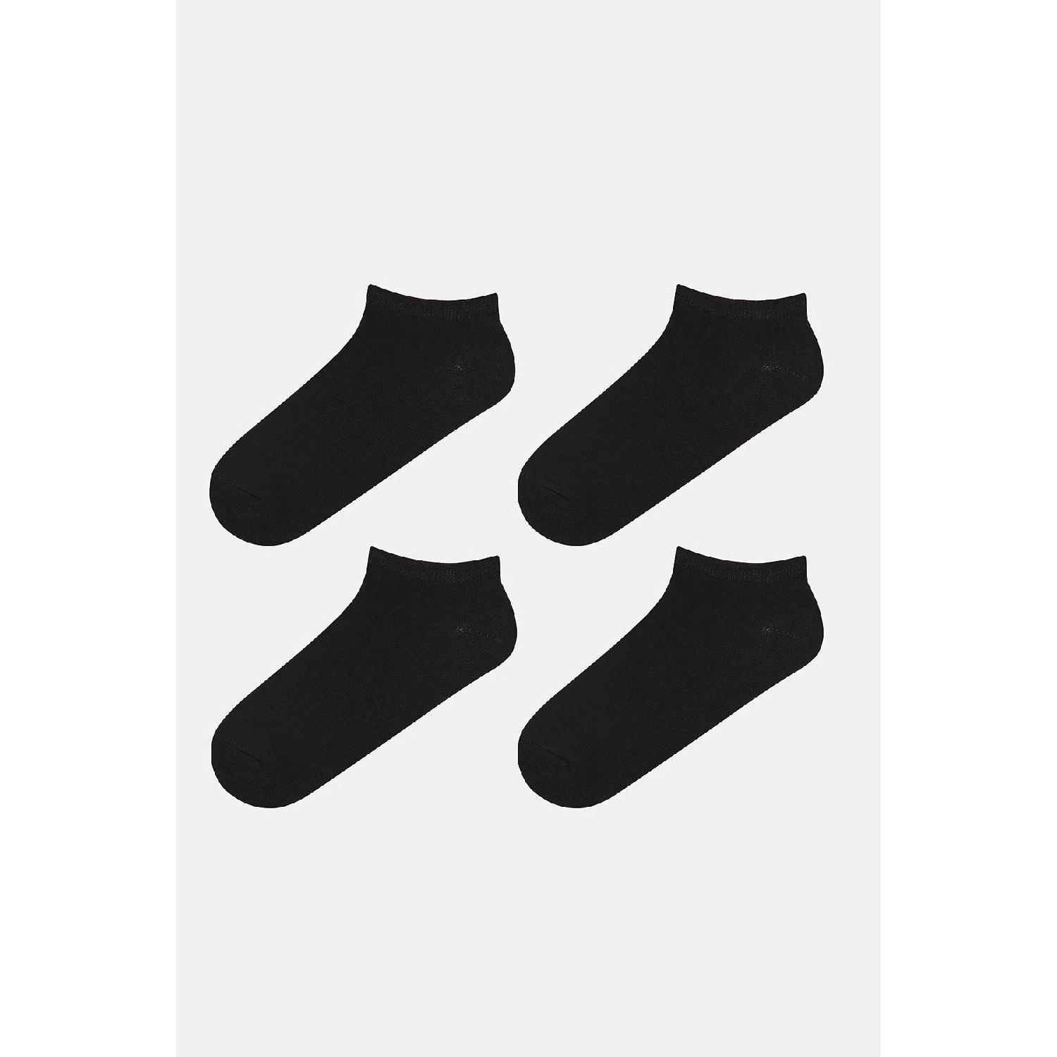 Basic 4 Black Booties Socks Standart чорний 
Basic 4 Black Booties Socks Standart чорний