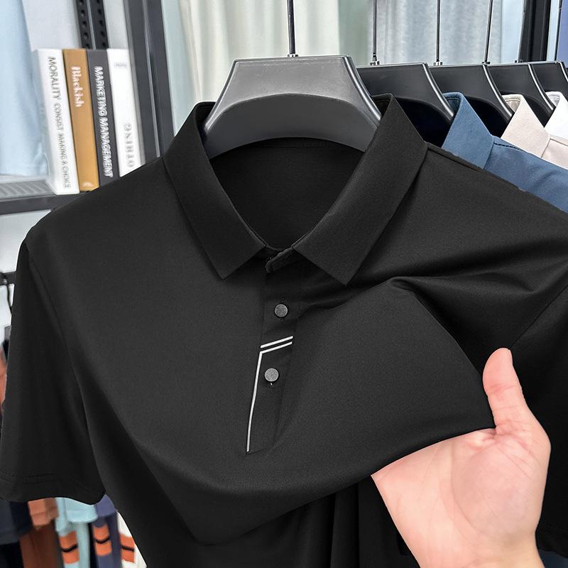 Футболка с коротким рукавом из шелка Mulberry, мужская одежда с лацканами, повседневная рубашка поло без следов с коротким рукавом 4XL
Футболка с коротким рукавом из шелка Mulberry, мужская одежда с лацканами, повседневная рубашка поло без следов с коротким рукавом 4XL