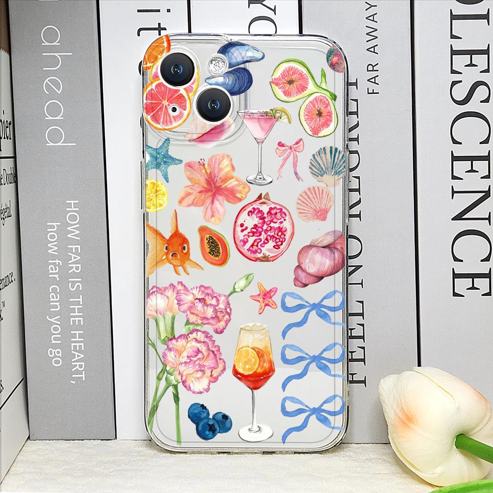 Transparent Seaside Scenery Wine Lemon Girls Phone Case for IPhone 16 11 12 13 14 15 Pro Max 7 8 14 Plus 16E X XS Art Soft Cover For iPhone XR
Transparent Seaside Scenery Wine Lemon Girls Phone Case for IPhone 16 11 12 13 14 15 Pro Max 7 8 14 Plus 16E X XS Art Soft Cover For iPhone XR