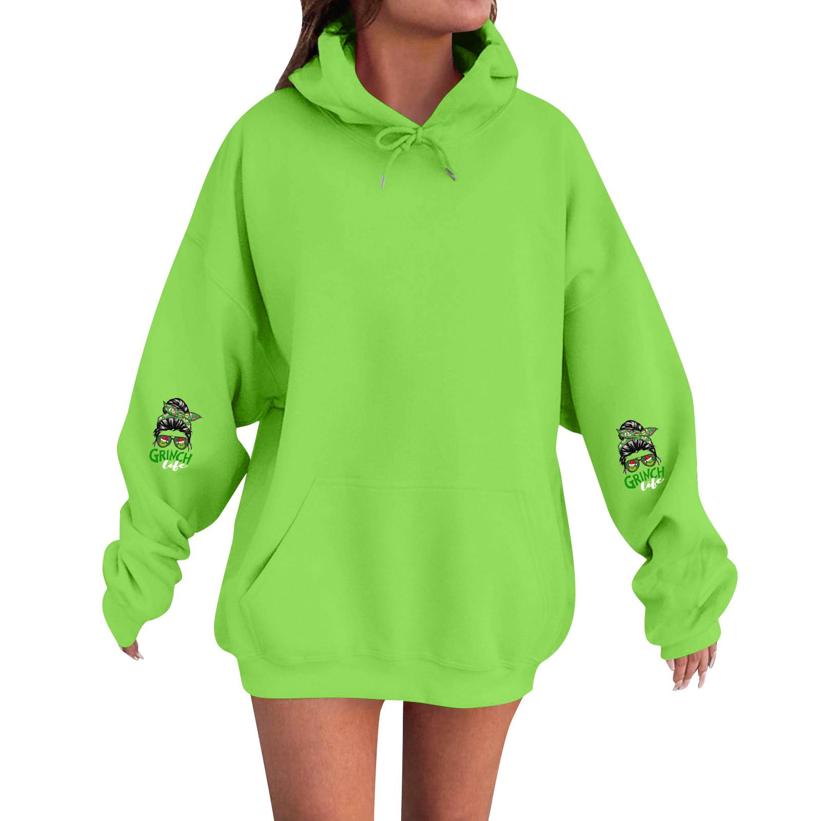 Женский модный, расслабленный и удобный свитер с круглым вырезом и капюшоном, с длинными рукавами и рождественским принтом, теплый свитер L
Женский модный, расслабленный и удобный свитер с круглым вырезом и капюшоном, с длинными рукавами и рождественским принтом, теплый свитер L