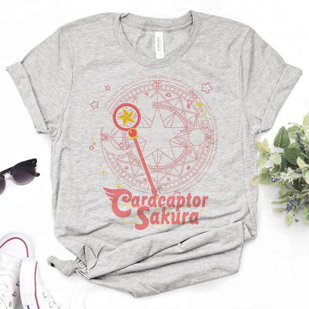 Sakura Card Captor топ женский дизайнер летняя футболка Y2K женская дизайнерская манга одежда 2000-х годов
Sakura Card Captor топ женский дизайнер летняя футболка Y2K женская дизайнерская манга одежда 2000-х годов