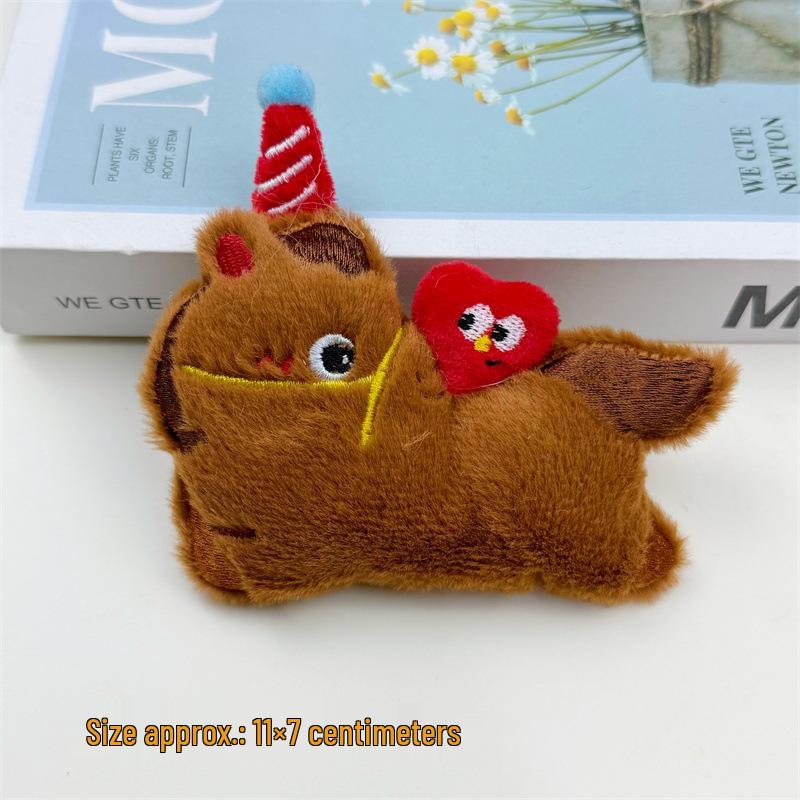 Cute Plush Pony Pendant Doll Keyring Charm Plain with Hanging Hole кавовий
Cute Plush Pony Pendant Doll Keyring Charm Plain with Hanging Hole кавовий
