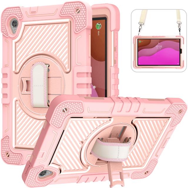360 Rotating Case For Lenovo Tab M10 HD Gen2 TB-X306 10.1 inch Kids Kickstand Cover Shockproof With Hand Shoulder Straps Funda M10 HD Gen2 TB-X306F розового золота
360 Rotating Case For Lenovo Tab M10 HD Gen2 TB-X306 10.1 inch Kids Kickstand Cover Shockproof With Hand Shoulder Straps Funda M10 HD Gen2 TB-X306F розового золота