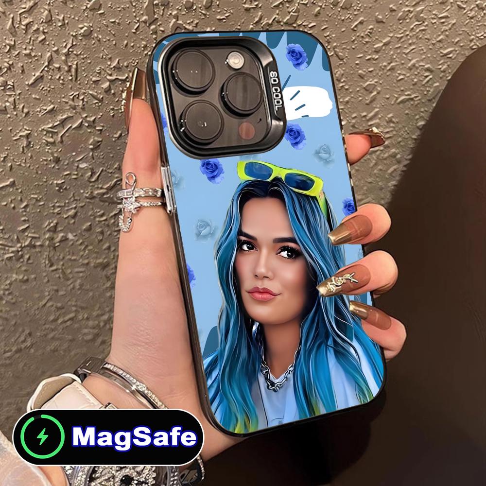 Karol G Latino Mobile Cell Phone Case for iPhone 17 16 15 14 13 12 11 Air Pro Max Plus MagSafe Translucent Colorful Cover Pretty iPhone 11
Karol G Latino Mobile Cell Phone Case for iPhone 17 16 15 14 13 12 11 Air Pro Max Plus MagSafe Translucent Colorful Cover Pretty iPhone 11
