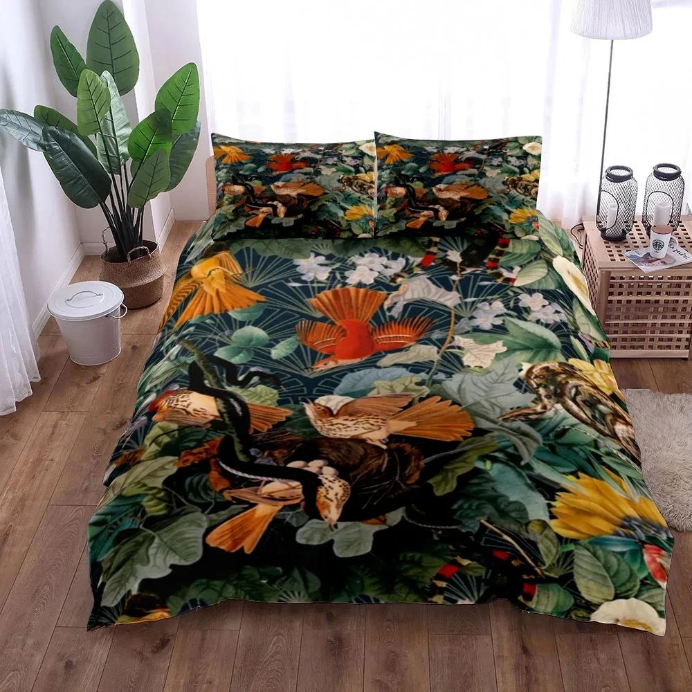 Exotic Garden Bedding Set King Queen Twin Single Size Duvet Cover Pillow Cases Bed Set Set With Pillowcase No Sheet For Girls EU single(135x200cm)
Exotic Garden Bedding Set King Queen Twin Single Size Duvet Cover Pillow Cases Bed Set Set With Pillowcase No Sheet For Girls EU single(135x200cm)