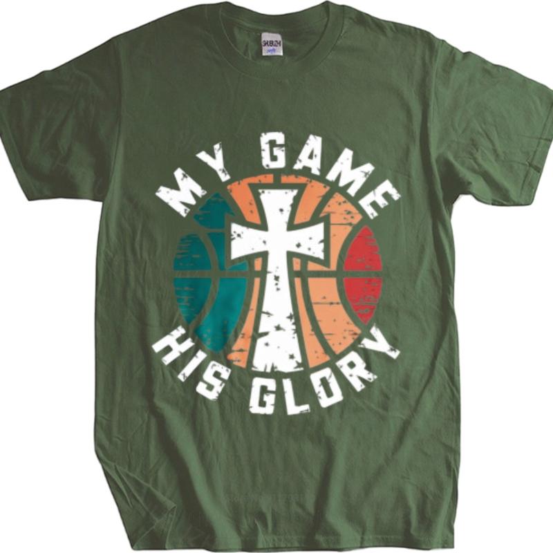 Minimalist Tshirt Adult Boys Oneck tshirt unisex My Game His Glory Cross Basketball Everyday For him Top tees Quick Dry Shirt 4XL
Minimalist Tshirt Adult Boys Oneck tshirt unisex My Game His Glory Cross Basketball Everyday For him Top tees Quick Dry Shirt 4XL