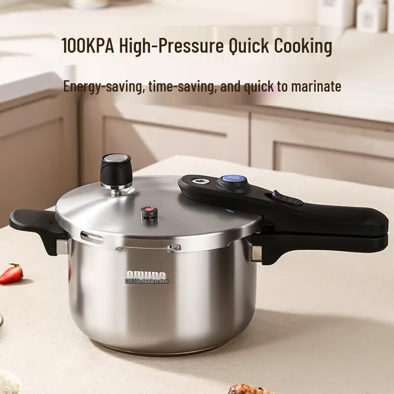Oumeida 304 Stainless Steel Pressure Cooker & Soup Pot
Oumeida 304 Stainless Steel Pressure Cooker & Soup Pot