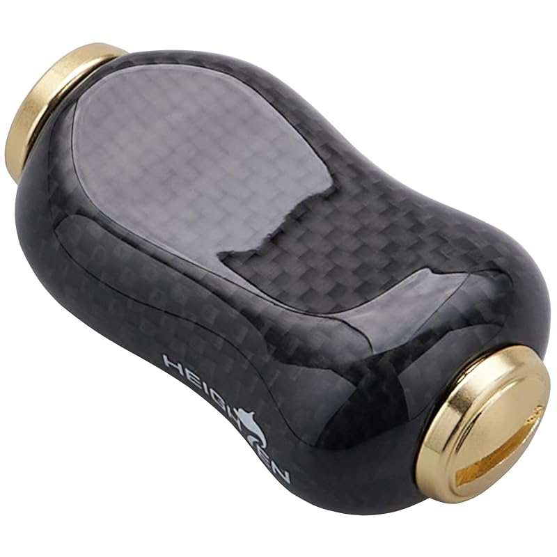 HEIGHTEN (Improved version) 21mm reel handle knob 5g Made of carbon shimano daiwa common use (Daiwa) Type S (Shimano) A for Gourd Series (gold) (741)
HEIGHTEN (Improved version) 21mm reel handle knob 5g Made of carbon shimano daiwa common use (Daiwa) Type S (Shimano) A for Gourd Series (gold) (741)