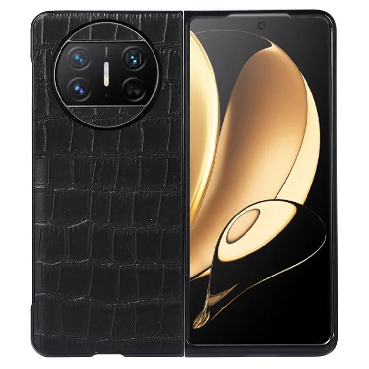Чехол для телефона из натуральной коровьей кожи для Huawei Mate X3 5G, чехол для мобильного телефона с крокодиловой текстурой
Чехол для телефона из натуральной коровьей кожи для Huawei Mate X3 5G, чехол для мобильного телефона с крокодиловой текстурой
