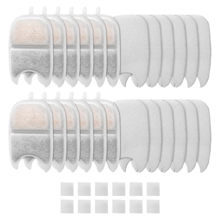 Pet Water Dispenser Filters Replacement Filters & Foam Set for Cats Dog Water Fountain Filter Foam for Water Purification 1
Pet Water Dispenser Filters Replacement Filters & Foam Set for Cats Dog Water Fountain Filter Foam for Water Purification 1