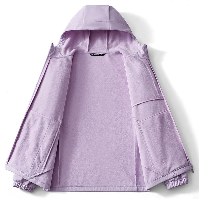 Spring and Autumn Plus Velvet Soft Shell Jacket Windproof and Waterproof Jacket for Women Camping Mountaineering Fishing Clothing for Men 5XL
Spring and Autumn Plus Velvet Soft Shell Jacket Windproof and Waterproof Jacket for Women Camping Mountaineering Fishing Clothing for Men 5XL