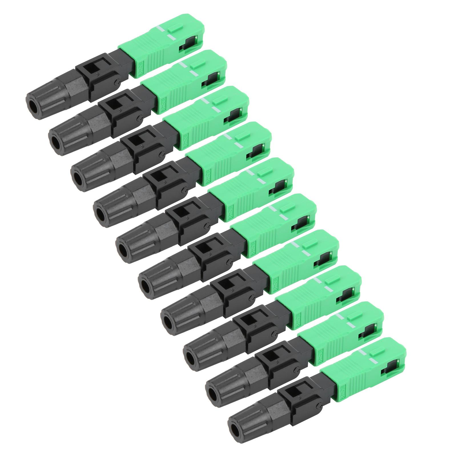 50 шт. адаптер для быстрого подключения оптоволоконного кабеля SCAPCC для оптоволоконной связи зеленый
50 шт. адаптер для быстрого подключения оптоволоконного кабеля SCAPCC для оптоволоконной связи зеленый