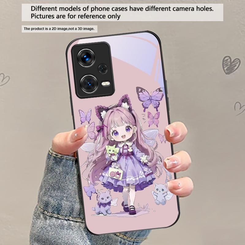 Q-version Blue Butterfly For Redmi Note 14 Pro+ 13 Pro 8 9 9S 12S 10 Pro 11 12 13C 14C A3 12 13 K60 Ultra Black Glass Phone Case Redmi A3
Q-version Blue Butterfly For Redmi Note 14 Pro+ 13 Pro 8 9 9S 12S 10 Pro 11 12 13C 14C A3 12 13 K60 Ultra Black Glass Phone Case Redmi A3