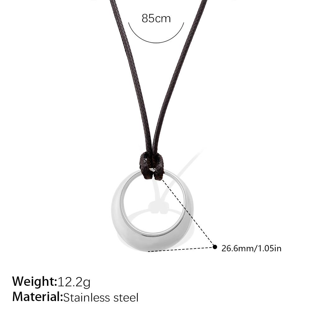 2025 Stylish Heart Pendant Necklace with Black Cord - Personalized, Versatile Jewelry for Women.
2025 Stylish Heart Pendant Necklace with Black Cord - Personalized, Versatile Jewelry for Women.