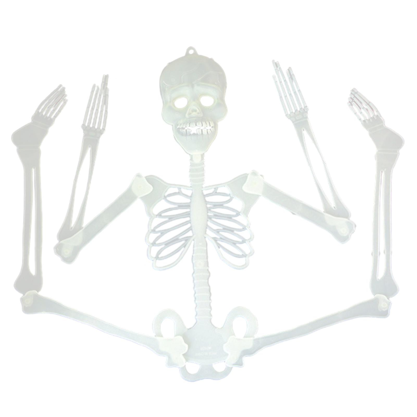 Luminous Skull Skeleton Body Scary Halloween Toy Haunted House Tricky Prop Halloween Party Decoration Props 30cm
Luminous Skull Skeleton Body Scary Halloween Toy Haunted House Tricky Prop Halloween Party Decoration Props 30cm