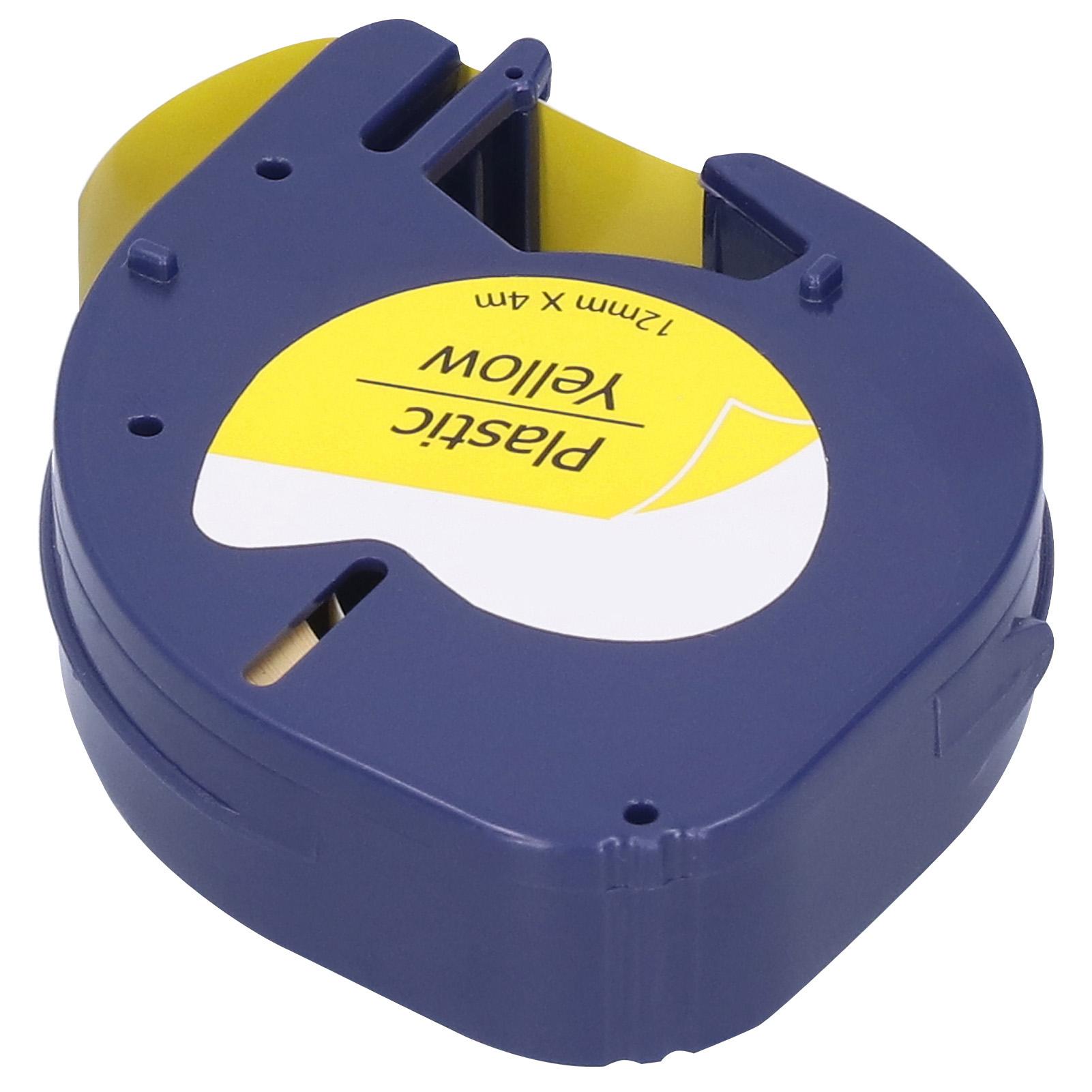 Лента для этикеток, сменная для машинной ленты DYMO LETRATAG, аксессуары для самостоятельной печати, 12 мм x 4 метра, черная
Лента для этикеток, сменная для машинной ленты DYMO LETRATAG, аксессуары для самостоятельной печати, 12 мм x 4 метра, черная