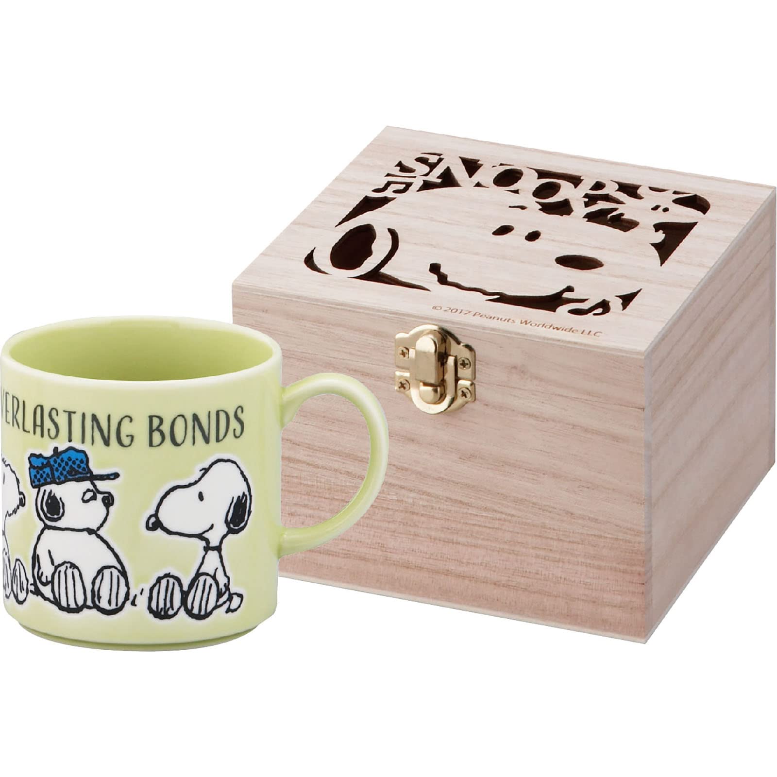 Yamaka Shoten Peanuts BOND SN455-11H Colorful Peanuts Mug, Wooden Box, Made in Japan, Green, 11.8 fl oz (350 ml)
Yamaka Shoten Peanuts BOND SN455-11H Colorful Peanuts Mug, Wooden Box, Made in Japan, Green, 11.8 fl oz (350 ml)