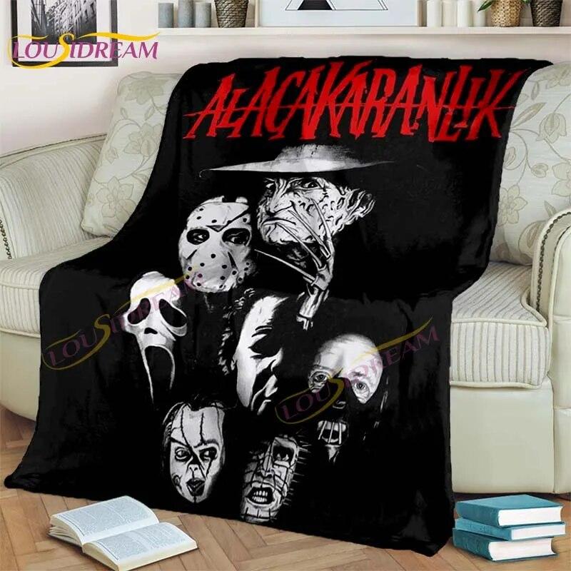 Horror Movie Chucky Throw Blanket Chucky and Tiffany Flannel Blanket Blanket for Gift All Seasons
Horror Movie Chucky Throw Blanket Chucky and Tiffany Flannel Blanket Blanket for Gift All Seasons