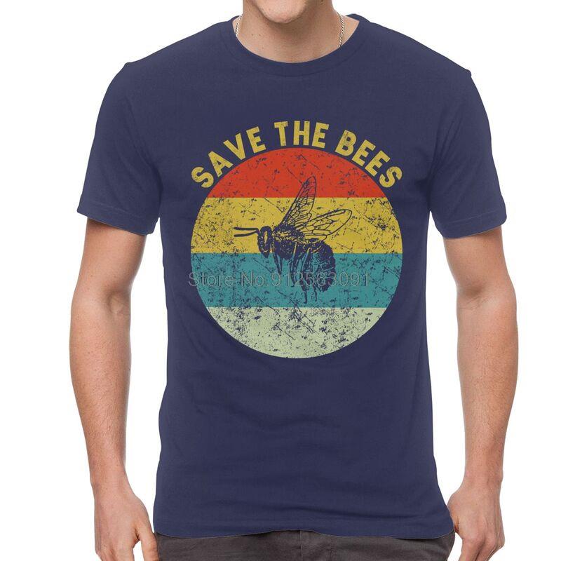 Vintage Save The Bee Tshirts Men Streetwear Tee Tops Cotton T Shirt Short Sleeve Beekeeper Clothes Gift Merch Oneck T Shirt 3XL
Vintage Save The Bee Tshirts Men Streetwear Tee Tops Cotton T Shirt Short Sleeve Beekeeper Clothes Gift Merch Oneck T Shirt 3XL