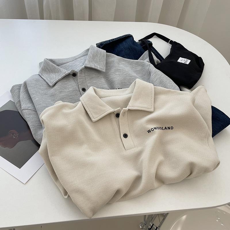 Vintage Loose Long Sleeve Polo Sweatshirt – Casual, Versatile, French Influencer Style for Spring and Autumn M (recommended for up to 110 lbs)
Vintage Loose Long Sleeve Polo Sweatshirt – Casual, Versatile, French Influencer Style for Spring and Autumn M (recommended for up to 110 lbs)