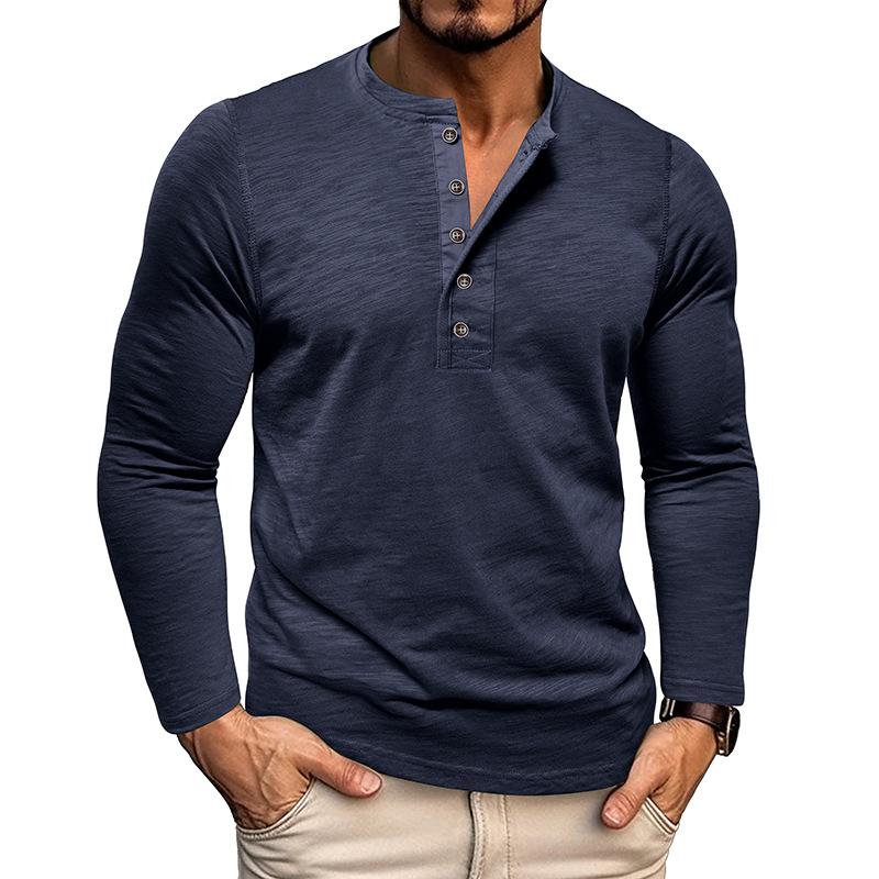 Autumn Men s Casual Casual Round Neck Long-sleeved T-shirt Men s Top XS темно-синього кольору
Autumn Men s Casual Casual Round Neck Long-sleeved T-shirt Men s Top XS темно-синього кольору