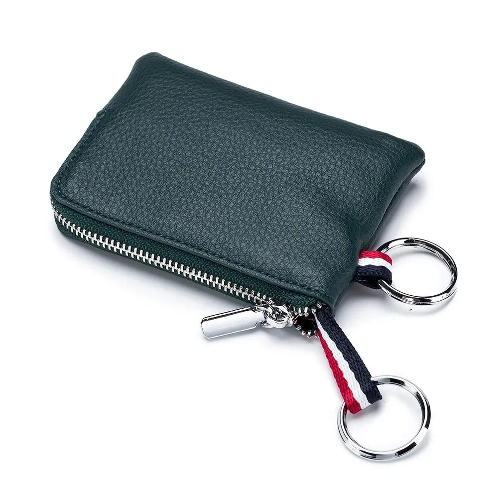 Genuine Leather Coin Purse Mini Ultra-thin Small Zipper Cute Wallet Soft Cowhide Leather Driver s License Key Bag Card Holder зелений
Genuine Leather Coin Purse Mini Ultra-thin Small Zipper Cute Wallet Soft Cowhide Leather Driver s License Key Bag Card Holder зелений