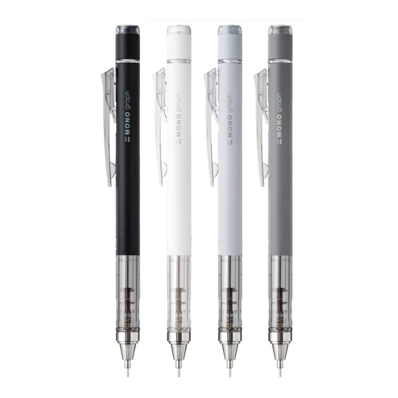 tombow pencil grayscale series Mechanical pencil Monograph 0.5mm lead DPA-146 set of 4
tombow pencil grayscale series Mechanical pencil Monograph 0.5mm lead DPA-146 set of 4