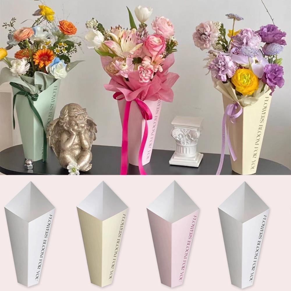 5pc Fresh Flowers Flower Box Simple Bouquet Box Creative Flower Bag Valentine s Day рожевий
5pc Fresh Flowers Flower Box Simple Bouquet Box Creative Flower Bag Valentine s Day рожевий