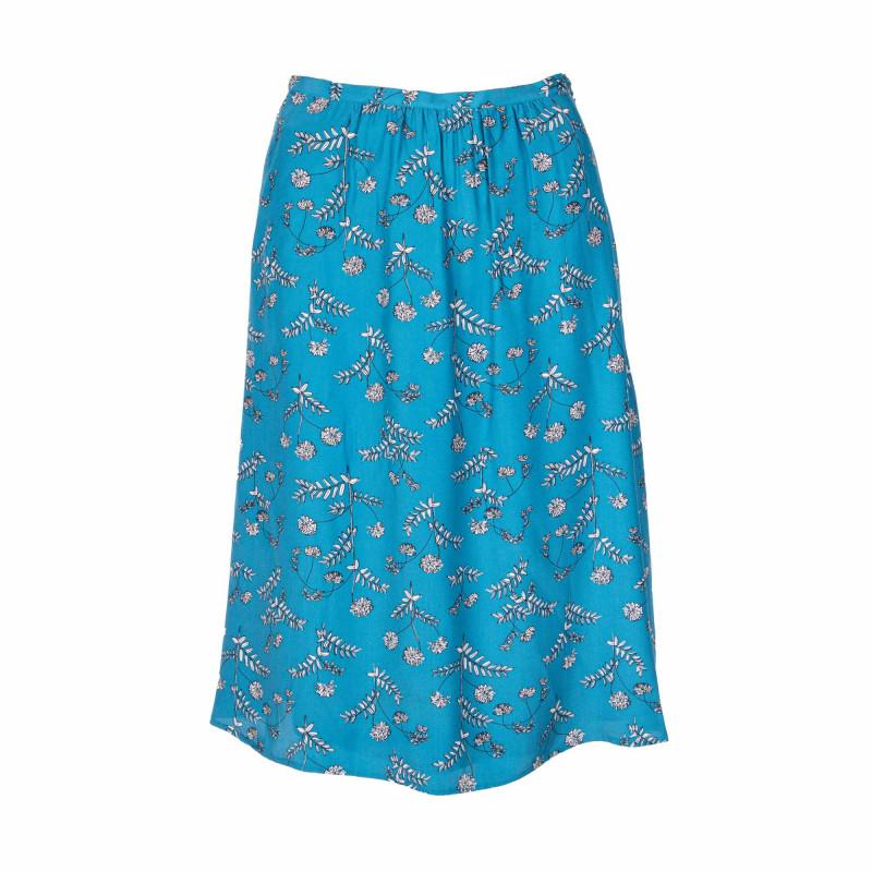 Юбка женская шелковая пряная/темно-синяя COMPTOIR DES COTONNIERS 
Юбка женская шелковая пряная/темно-синяя COMPTOIR DES COTONNIERS